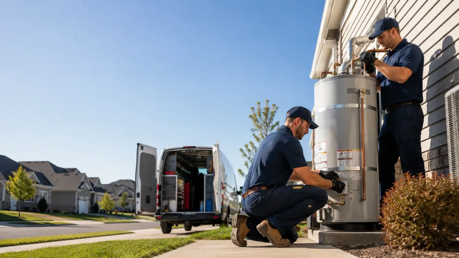 Water Heater Installation in Jefferson, ME